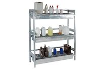 Étagère de rétention pour le stockage de produits dangereux - 300 L