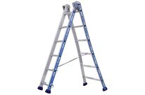 Tubesca-Comabi - Échelle Transformable Platinium 300 Pro 2x6 - Aluminium - Charge Max 150kg - Accès 3.82m