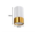 Spot en Saillie OR pour Ampoule GU10 - Noir