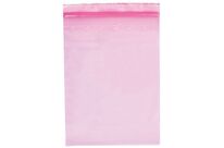 Sachet Minigrip® Pe Antistatique Rose 80µ 220x320