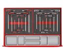 Servante rouge foam mini master set 8 tiroirs Teng Tools TCEMM385N8