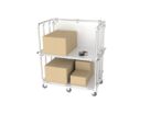 Chariot Roll 2 niveaux pour le rangement et le transport de produits| CC 21586-01 