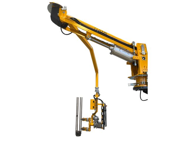 Manipulateur pneumatique | ATISmirus 100 pour la manipulation des barres d'ancrage