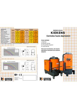 Centrale haute dépression grande capacité