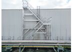 Escalier d'accès et de franchissement industriel