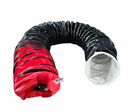 Gaine d'air chaud flexible renforcée NF - M1 VTR Haute température - Pour ERP - Diam 610 mm -