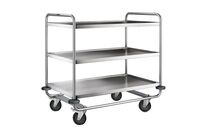 Chariot Inox 3 Plateaux Poids:28 Kg H Ht:1000 Mm