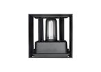 Applique Murale Grise IP65 Cube pour Ampoule G9