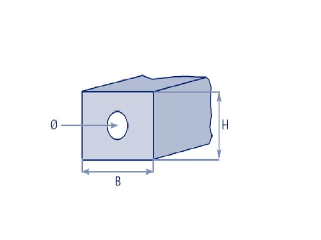 Joint extrudé rectangulaire