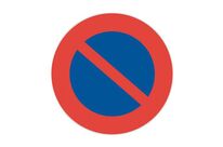 Panneau Rond Stationnement Interdit Diam. 450mm