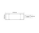 Transformateur LED 220V 24V 75W 3,125A TRIAC Dimmable / Push Dim