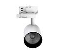 Spot LED sur Rail Blanc TriphasÃ© 24W 36Â° TRIAC Dimmable - Blanc Chaud 2300K - 3500K