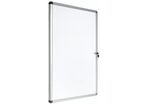 Manutan Expert - Vitrine d'affichage intérieure 1 porte 500x674mm Blanc Magnétique Acier - 4 Feuilles A4 - Aluminium