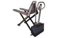 Transpalette haute levée inox semi-électrique ciseaux 