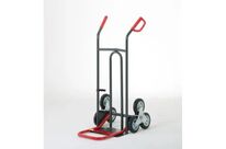 Diable poignées anti-écrasement + pelle fixe + bavette rabattable