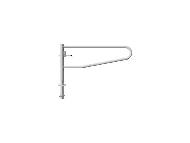 Barrière pivotante trombone