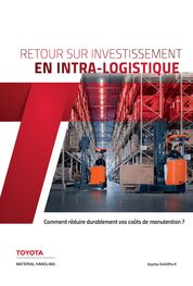 Catalogue Livres blancs : ROI en intralogistique