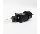 Rideau lumineux 120LED IP44 2M 8 modes - câble transparent - Bleu
