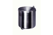 Cendrier mural inox 2 litres