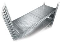 Tablette de rayonnage métallique Galvastar L.900 x P.500 mm charge 130 kg