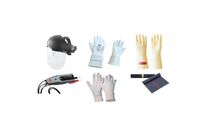 Catu - Kit EPI Vérification Absence Tension BT - Gant Électricien Isolant Classe 0 (1000V) Taille 10 Beige