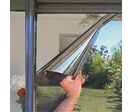 Film Solaire Repositionnable Argent/gris Anthracite 120cm