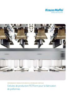 Série PETFORM: machines pour preformes PET