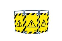 Barrière d&amp;#039;intervention paravent - Danger