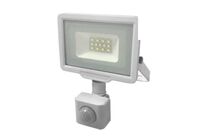 Projecteur LED 10W IP65 avec Détecteur de Mouvement - Blanc Froid 6000K - 8000K / Blanc