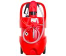 Cuve caddy ravitailleur mobile Diesel et Huiles en PE 75 L avec pompe et pistolet manuel MW Tools TBC75M