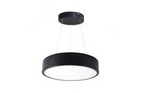 Kit Plafonnier LED 18W 25 cm avec Kit de Suspension - Blanc Neutre 4000K - 5500K / Noir
