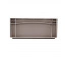 Bac gerbable 400 x 300 x 170 mm | Base 4317 1 DG gris 