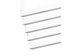 Pack de  5 - Réglette suspendue 35W 5.5 x 7 x 120 cm - Blanc Froid 6000K - 8000K / Argent