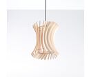 Suspension Bois Géométrique pour Ampoule E27