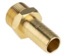 Raccordement de réseaux de fluides | Connecteur de tuyau en laiton RS PRO 3/4" mâle