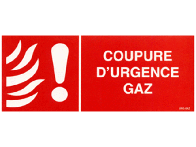 SIGNAL INCENDIE - COUPURE URGENCE GAZ - URG.GAZ