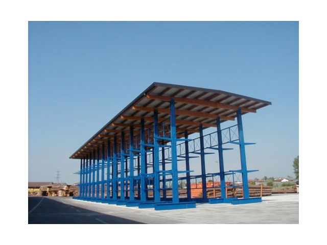Rayonnage cantilever pour stockage de matériaux longs | DUPLEIX