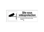Panneau Surveillance Vidéo Site Sous Videoprotection