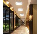 Plafonnier LED 18W 25 cm - Blanc Neutre 4000K - 5500K / Noir