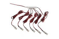 Jonction Lineaire blanc 3 allumages accessoire rail