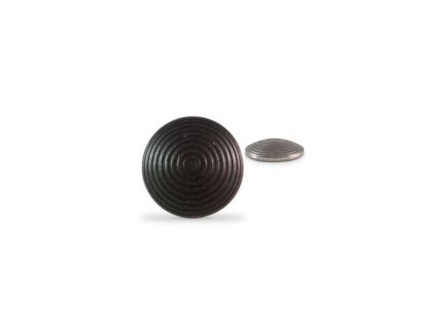 Clou podotactile en acier zingué noir - Antico - Unité