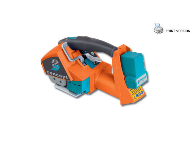 Appareil de cerclage électrique pour feuillard polyester et polypropylene: ITA 20 concept LT