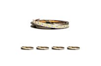 Pack de  5 - Bandeau LED 12V 5M 5050 60LED/m - Blanc Froid 6000K - 8000K / IP20