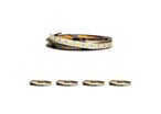 Pack de  5 - Bandeau LED 12V 5M 5050 60LED/m - Blanc Froid 6000K - 8000K / IP20