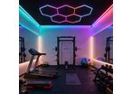 Kit 5 LED Hexagonal RGB 42W 110lm/w