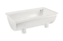 BAC A LAVER AVEC ECOULEMENT - 100 L / NATURAL