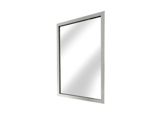 Châssis vitré non affleurant plombé en aluminium sur-mesure | ANTI-X