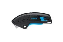 Martor - Couteau de sécurité Secupro Merak - Lame rétractable automatique - Noir - Coupe cartons et emballages