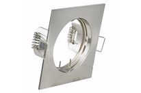 Support Spot Carré Orientable - Inox