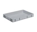 UTZ - Bac norme Europe 14L Gris - Polypropylène - Gerbable, Usage Alimentaire, 600x400x75mm